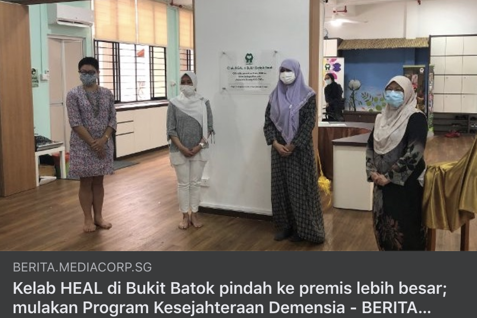 Official Opening of Club HEAL @ Bukit Batok East and Book Launch of ‘Dari Kambuh ke Sembuh’  